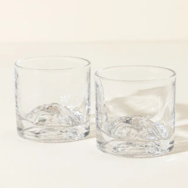 Uncommon Goods | Mount Rainier - Set of 2 - National Park Whiskey