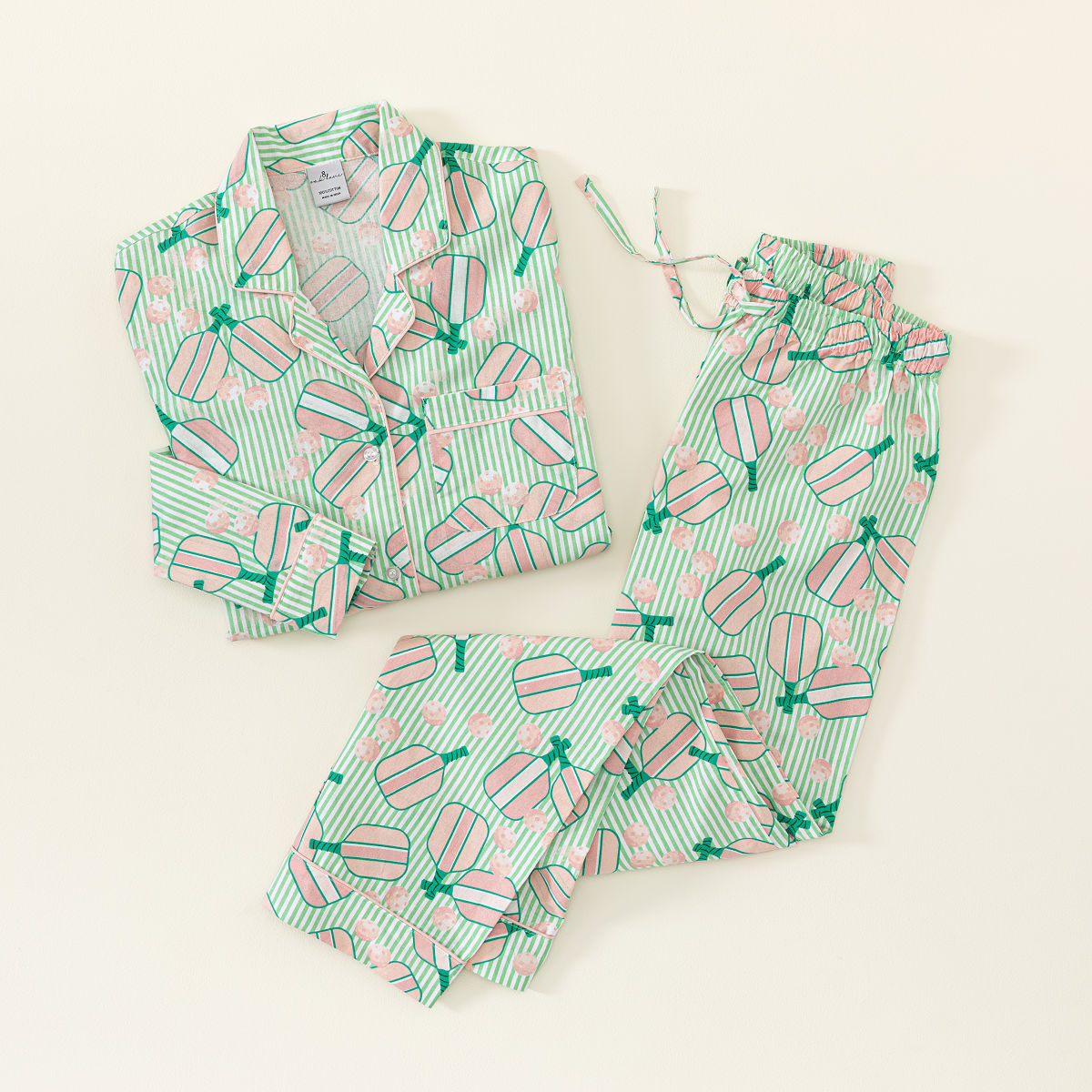 Always Dreaming of Pickleball Pajama Set - XS/S