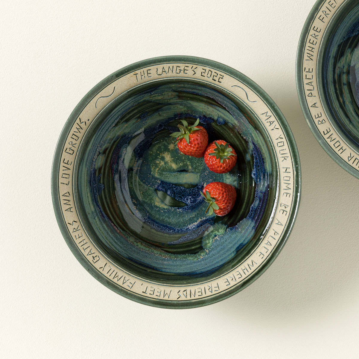 Personalized New Home Wishes Bowl