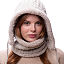 2-in-1 Cozy Plush Scarf & Hat thumbnail 1
