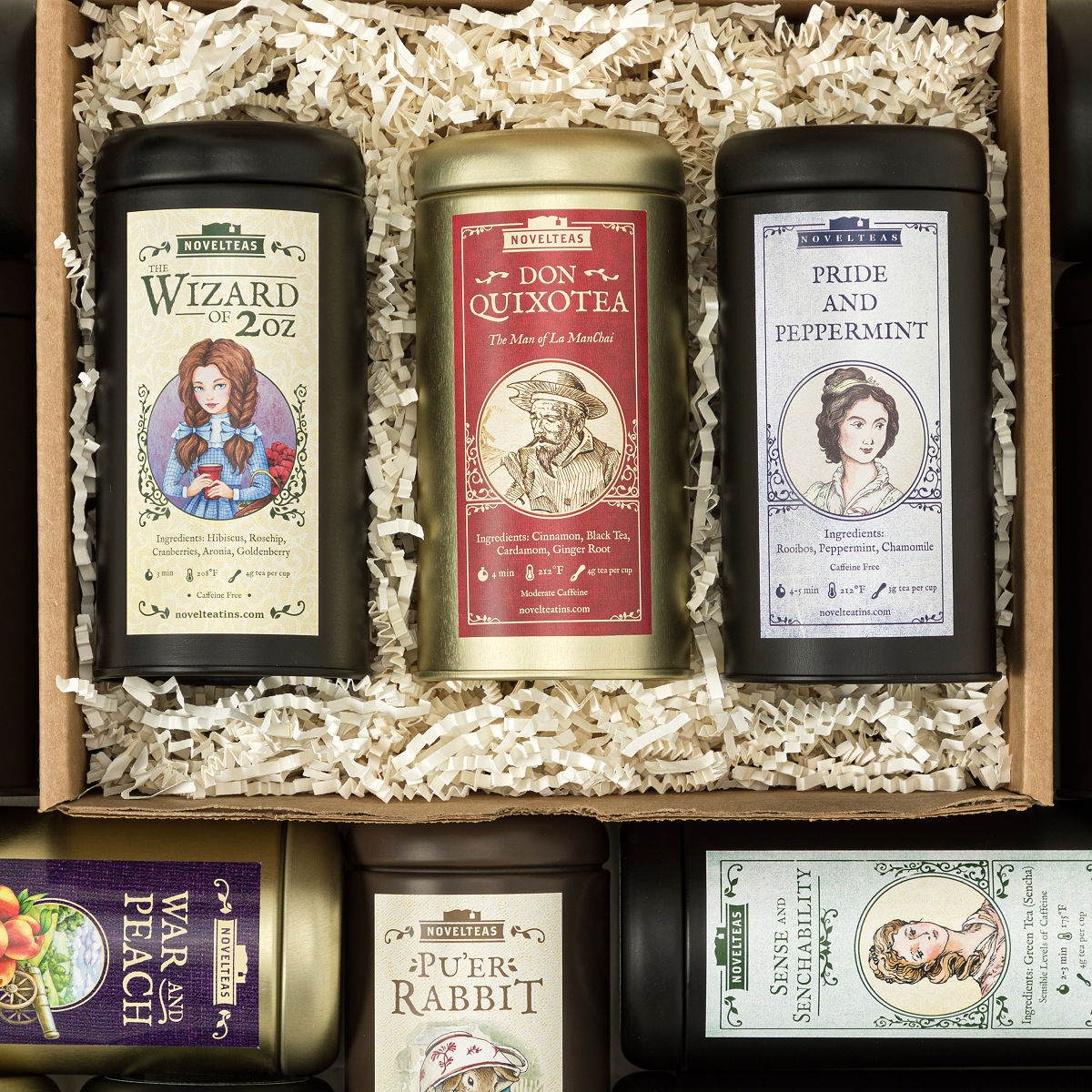 Novel Tea Literary Blends - Build Your Own Tea Trio