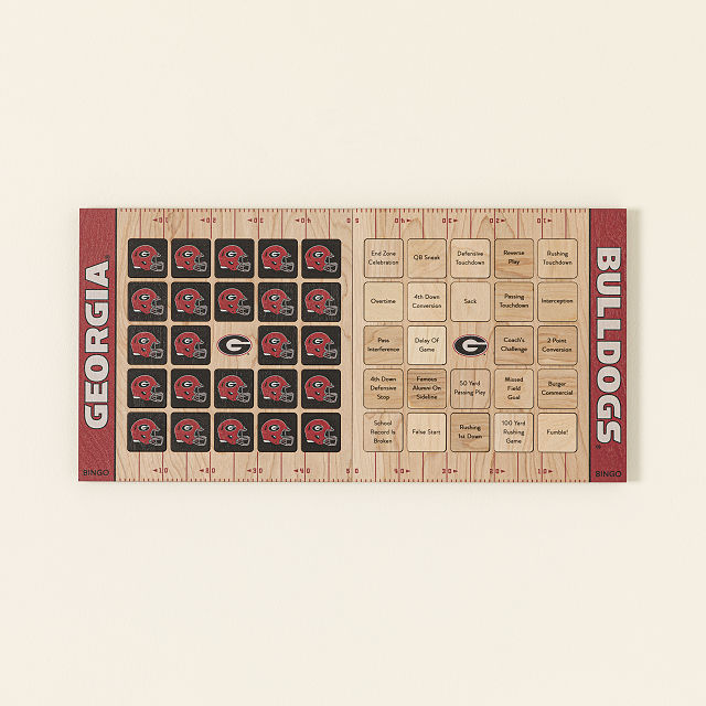 College Football Game Day Bingo Set of 2 Football Goods