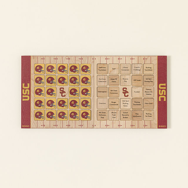 College Football Game Day Bingo - Set of 2