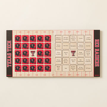 College Football Game Day Bingo - Set of 2