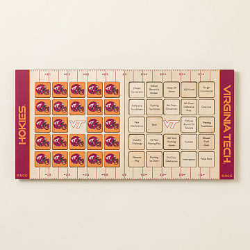 College Football Game Day Bingo - Set of 2