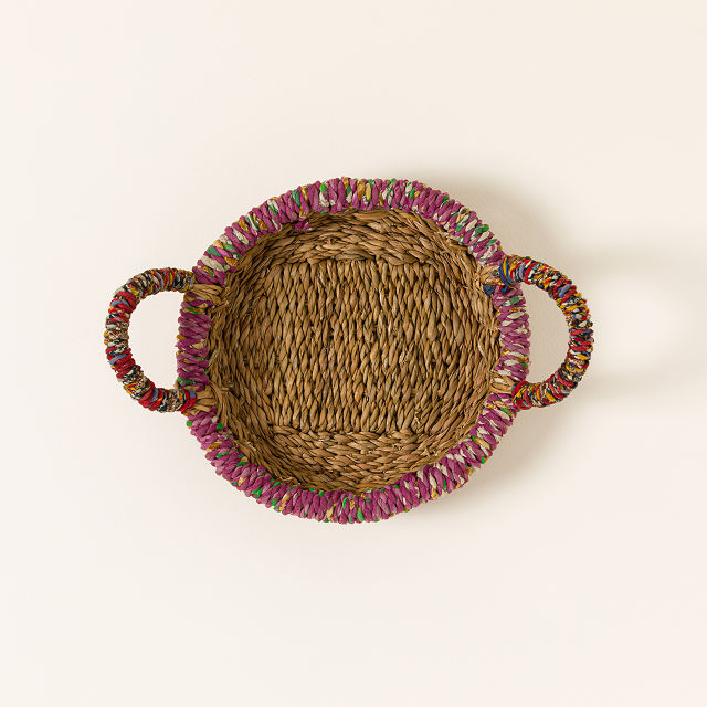 Repurposed Sari Baking Dish Carrier Goods