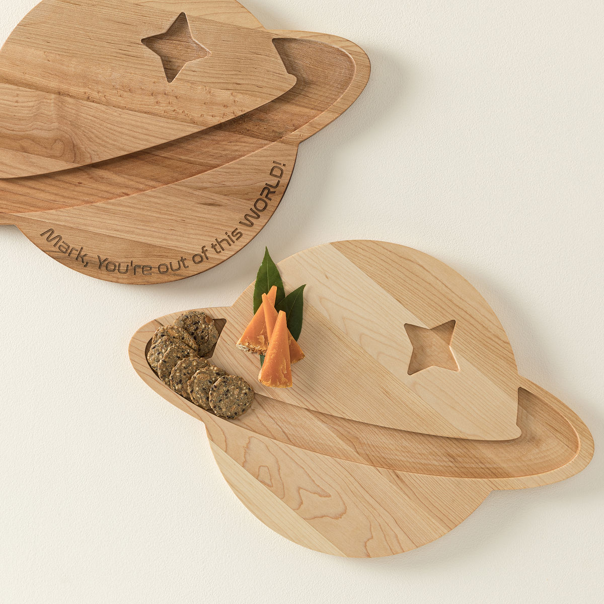 Personalized Out of This World Cheese Board Goods