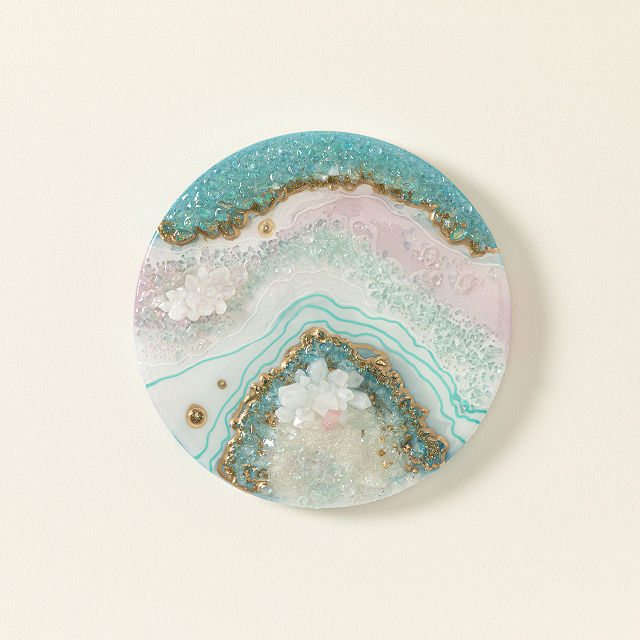 Birth Month Geode Art