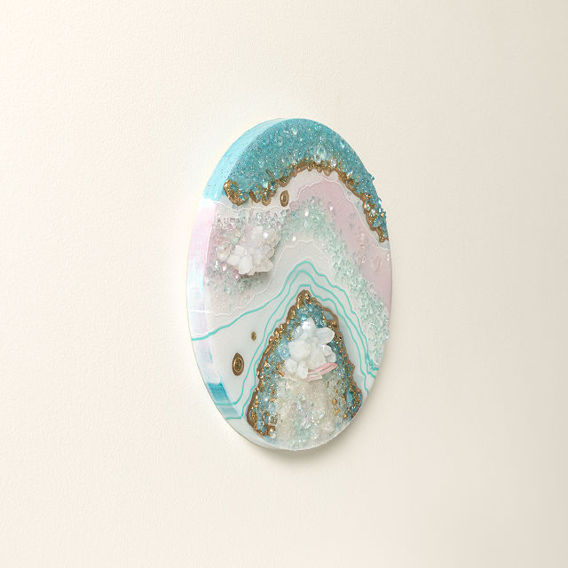 Birth Month Geode Art