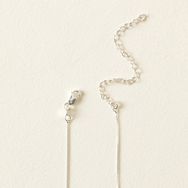 Personalized Birthstone Charm Necklace