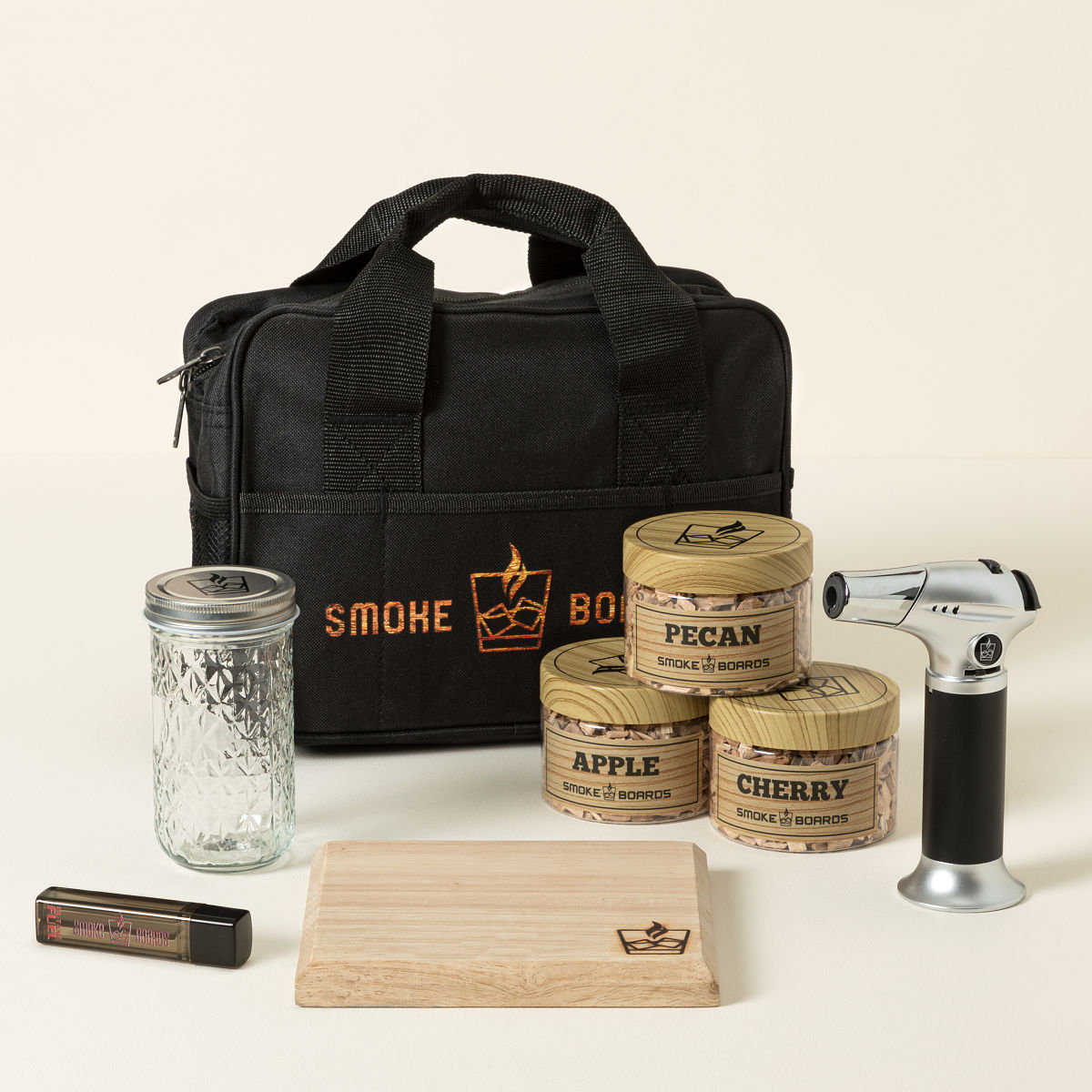 Personalized Smoked Cocktail Kit - Non-personalized Board with Torch + Butane