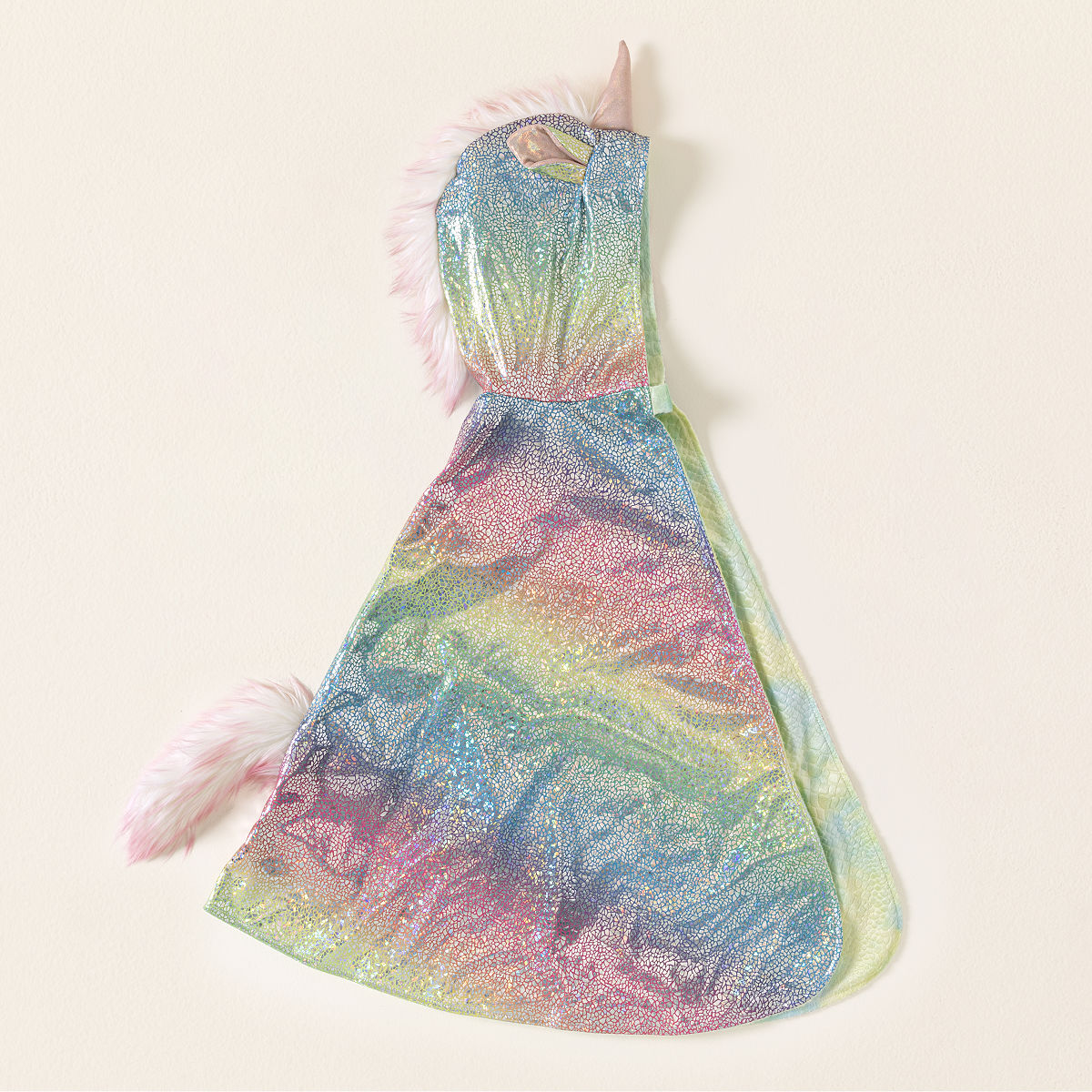 2-in-1 Reversible Dress Up Capes - Reversible Unicorn/Dragon Cape