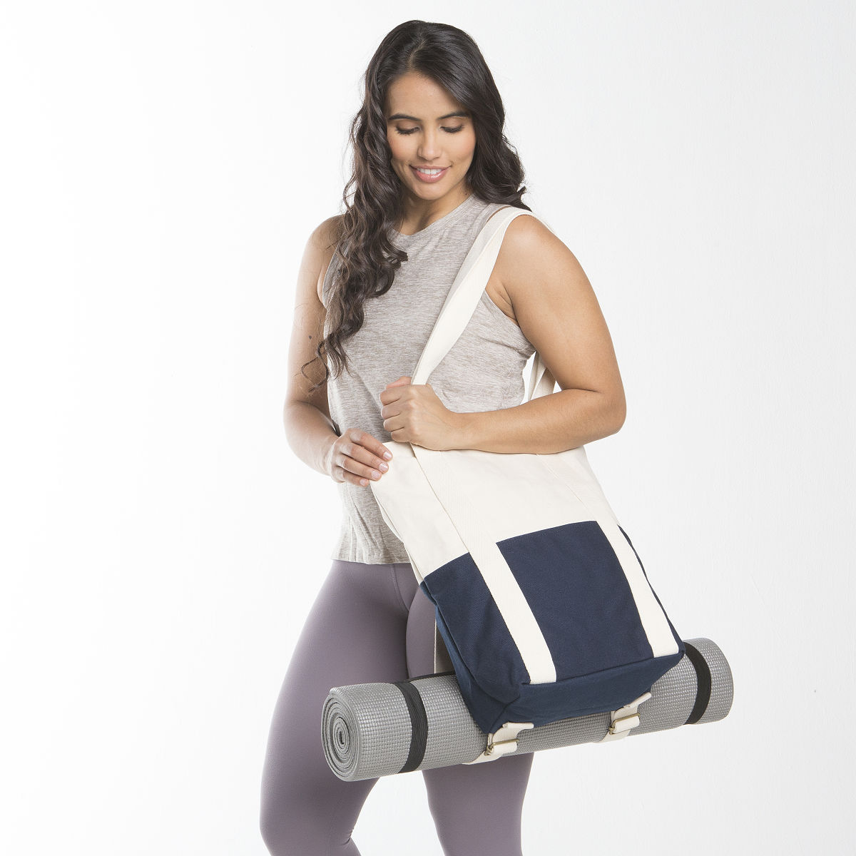 2-in-1 Yoga Mat Carrier & Tote Bag