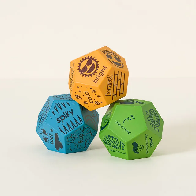 Jumbo Indoor/Outdoor Scavenger Hunt Dice for best yard games idea by Sugar & Cloth