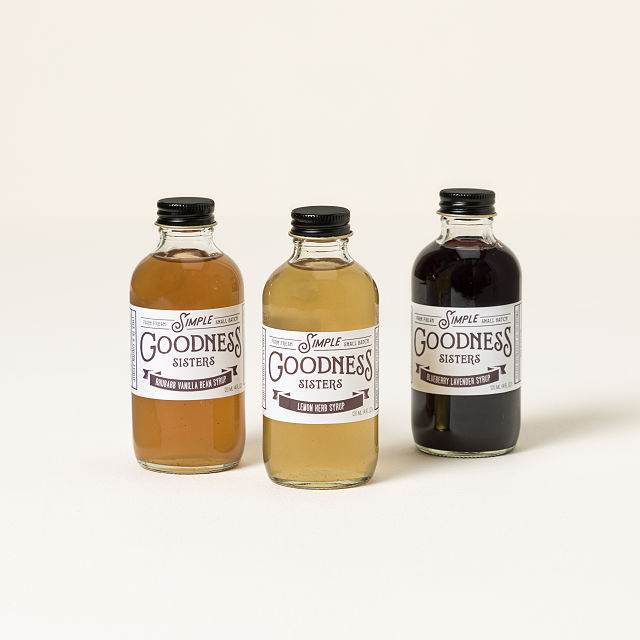 Garden to Glass Syrup Gift Set Goods