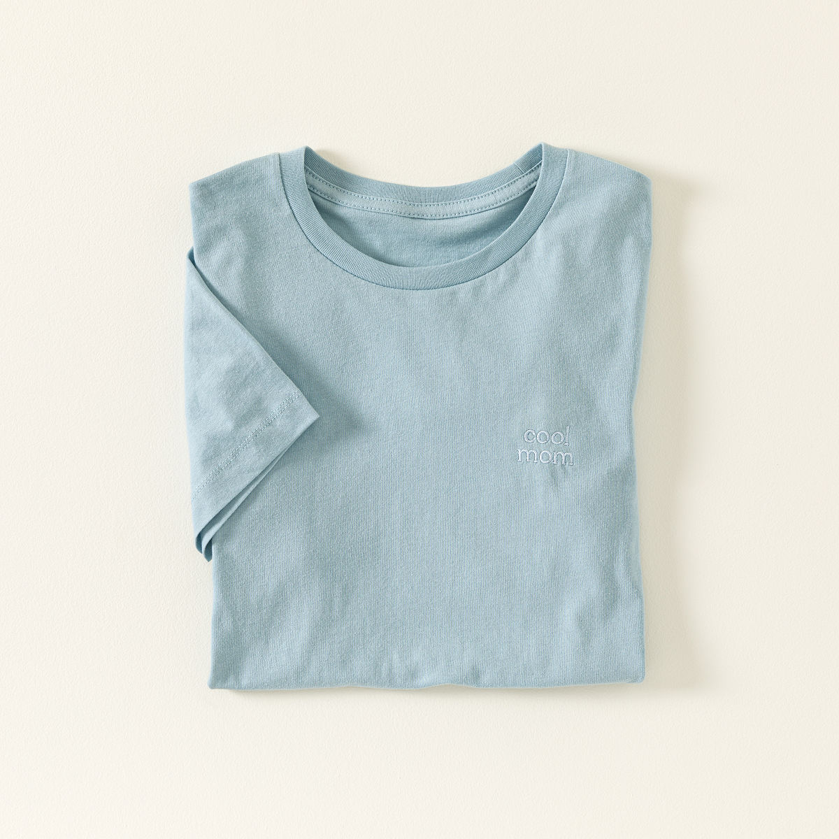 Secretly Cool Mom Embroidered Tee - Large