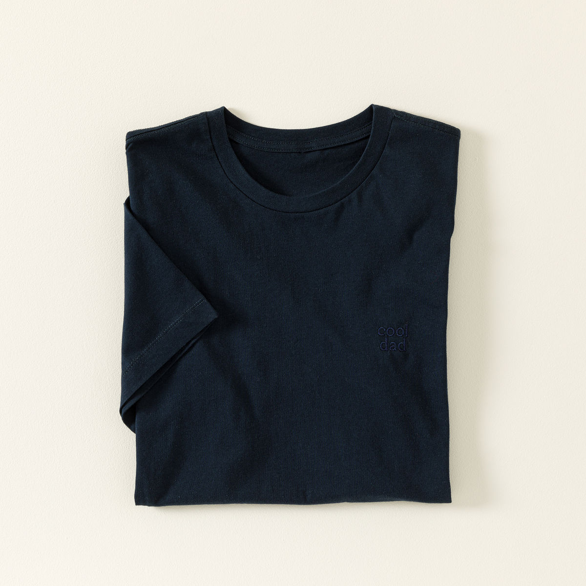Secretly Cool Dad Embroidered Tee - Medium