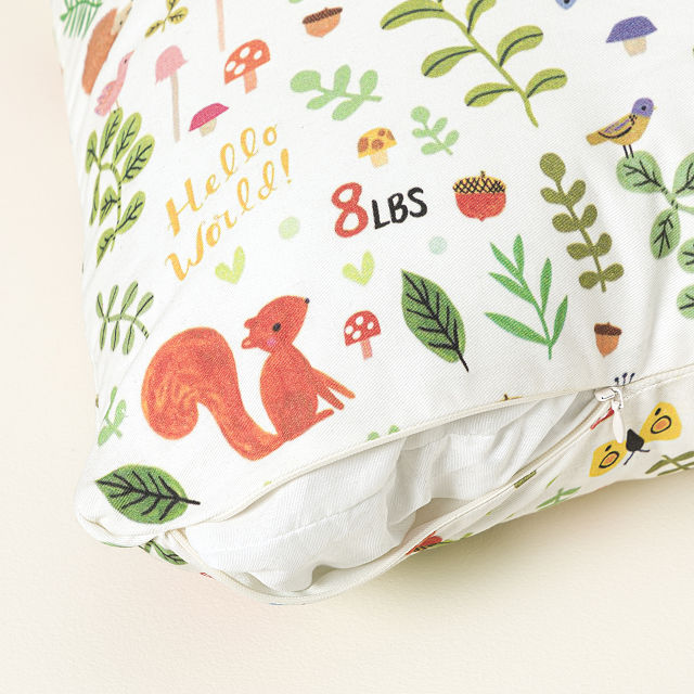 Personalized Woodland Nursery Pillow Nursery Goods