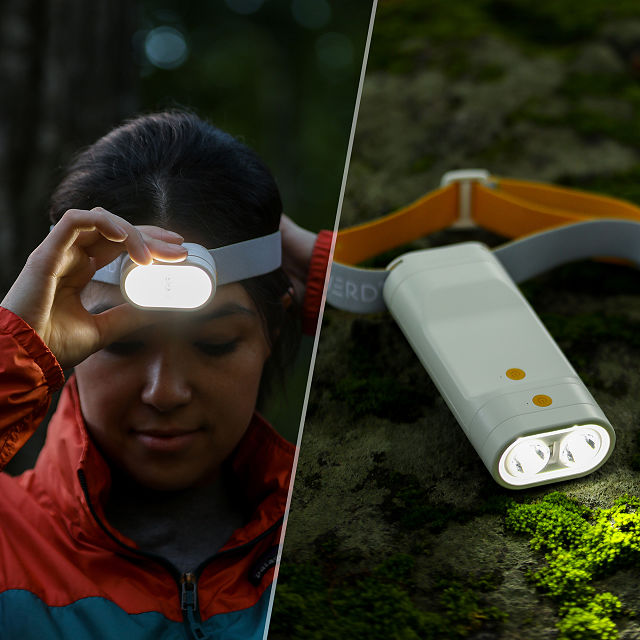 Two in One Solar Beam Flashlight Tech Goods