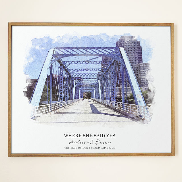 Where it All Began Couple Art