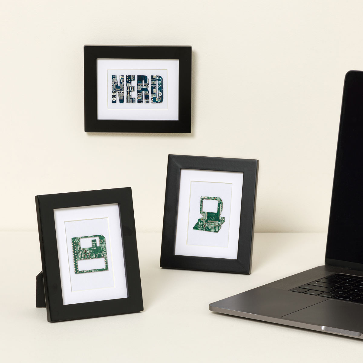 Nerdy Circuit Board Art Nerd Art Goods