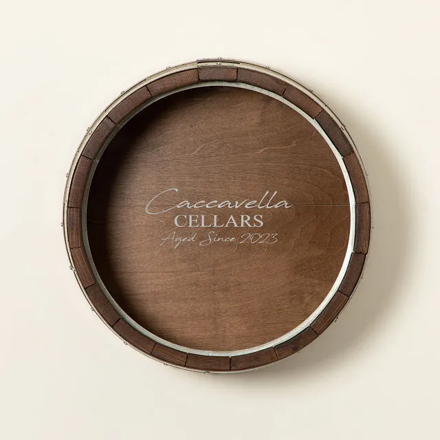 Personalized Wine Barrel of Memories