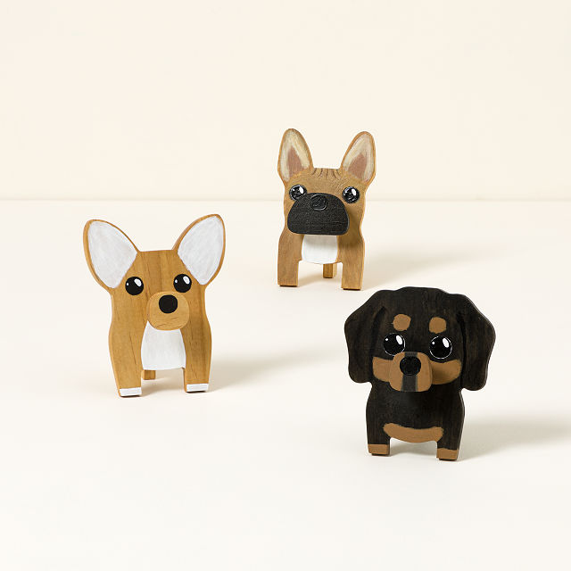Hand Painted Dog Eyeglass Holder Goods