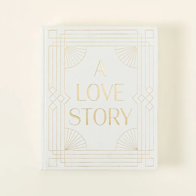 Coffee Table Wedding Photo & Memento Album
