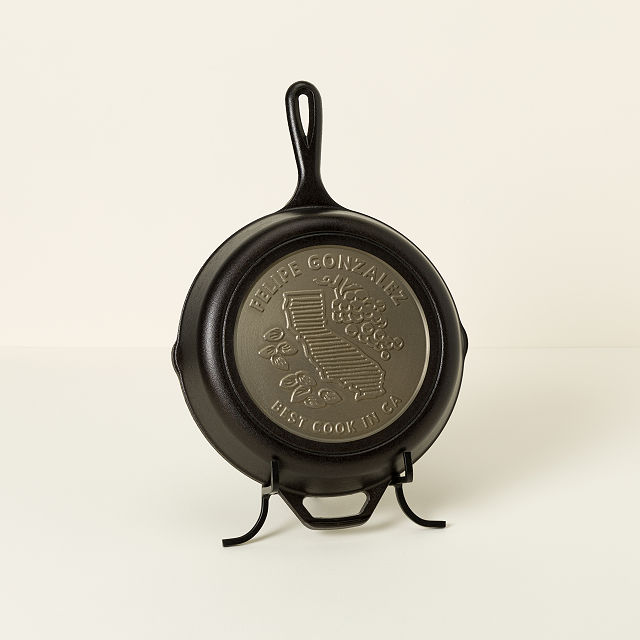 Personalized Home State Cast Iron Pan
