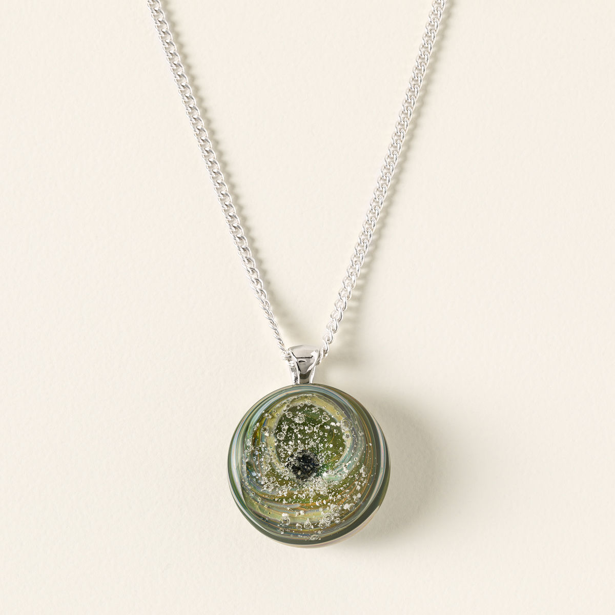 Cremation Memorial Galaxy Necklace - Cremation Memorial Galaxy Necklace