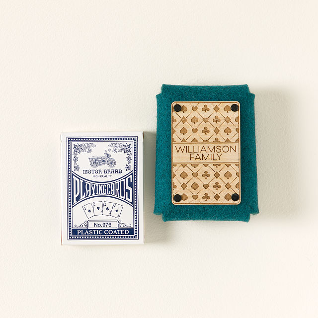 Personalized Playing Card Case Cards Goods