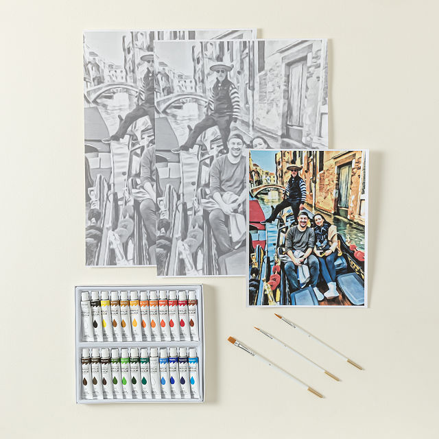 Custom Photo Paint by Shadows® Kit Paint by Shadows Goods