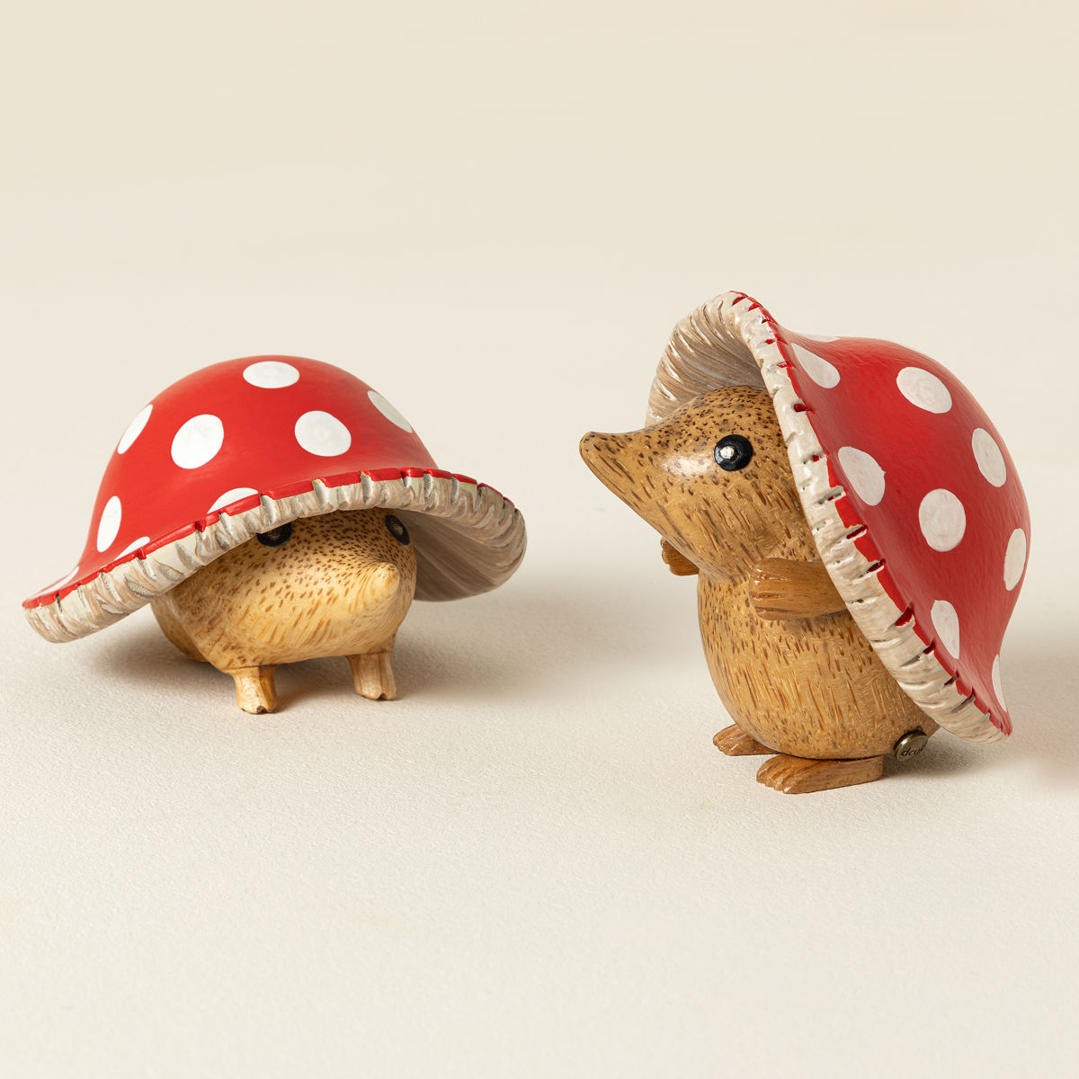 Mushroom Garden Hedgie | Cute Hedgehog Decor