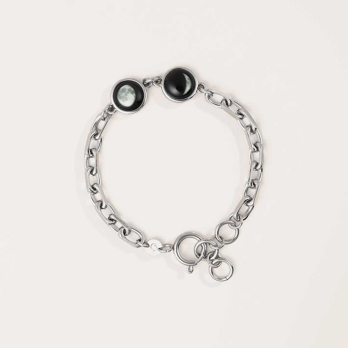 Custom Family Moons Bracelet - Two Moons
