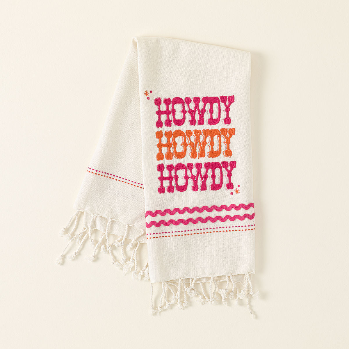 Howdy Dish Towel | Fun Kitchen Towel