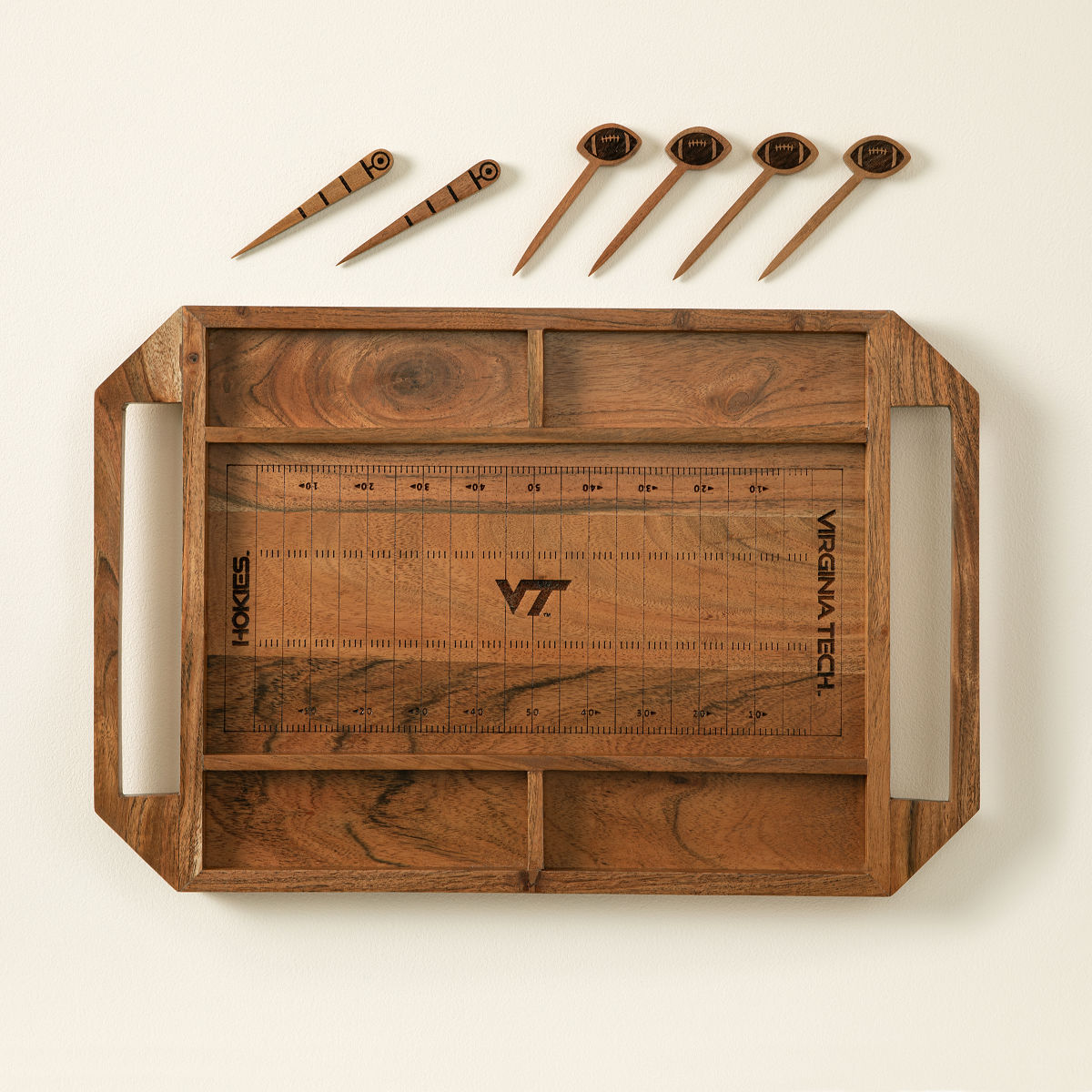 College Football Stadium Serve Board - Virginia Tech