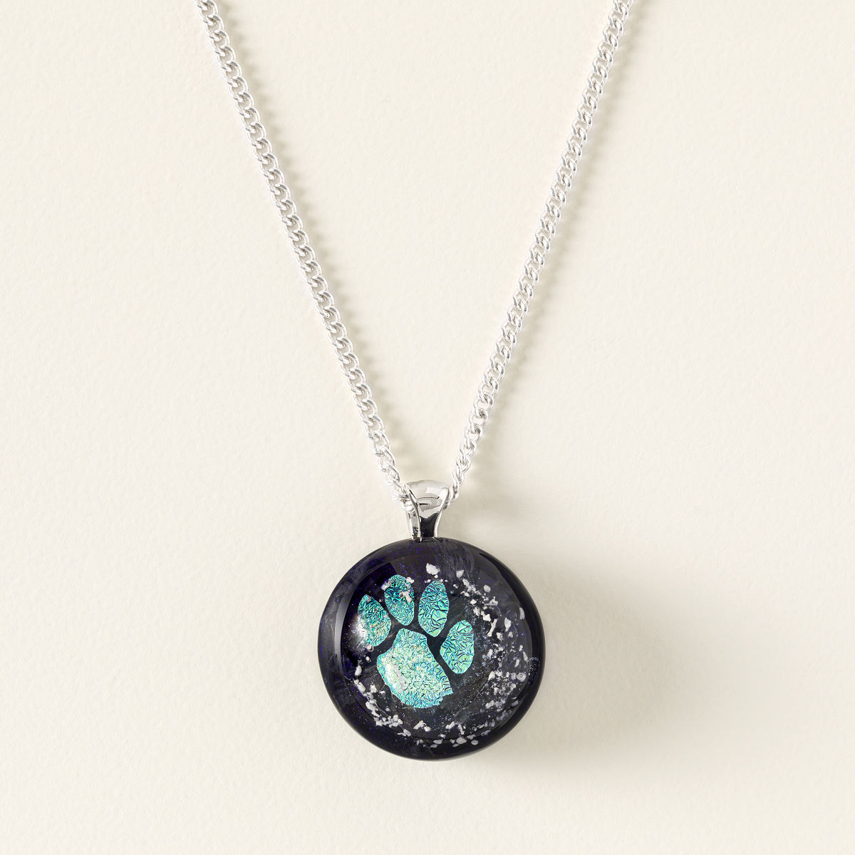 Cremation Memorial Pet Necklace - Cat
