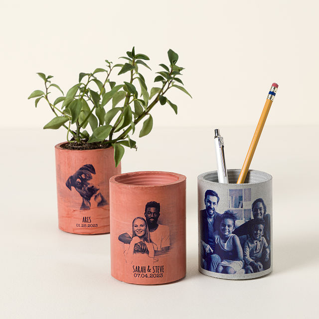 Personalized Photo Vase | Photo Vase | Uncommon Goods