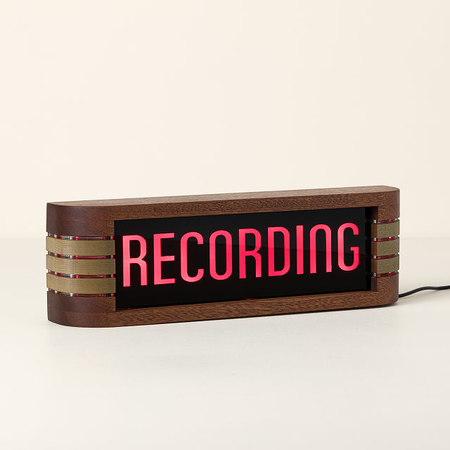 Recording in Progress Office Sign | Deco Sign | Uncommon Goods