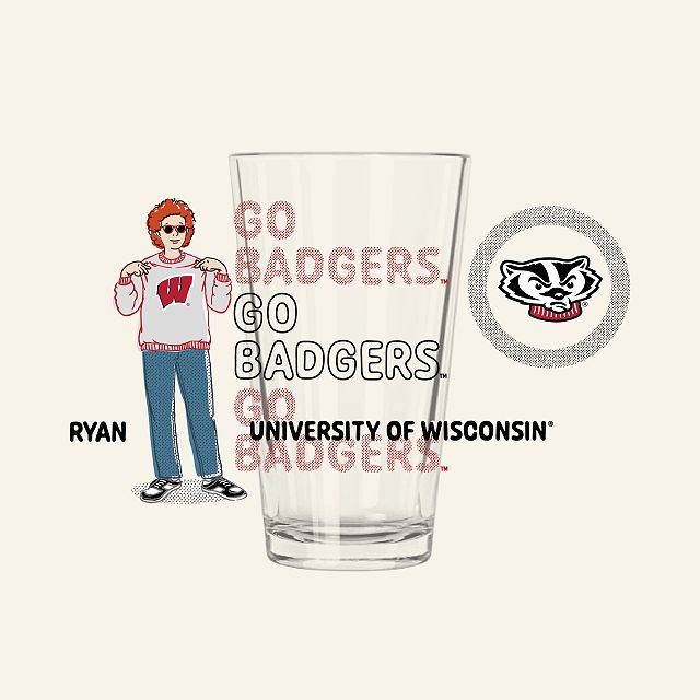 Show Your Spirit! Personalized College Pint