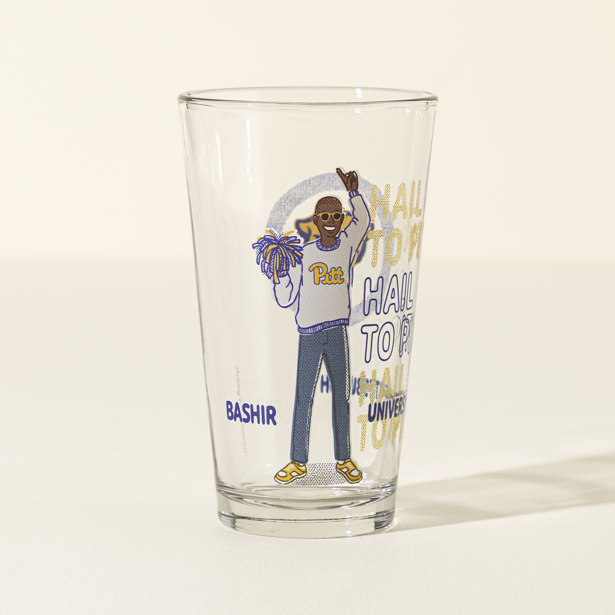 Show Your Spirit Personalized College Pint - University of Pittsburgh