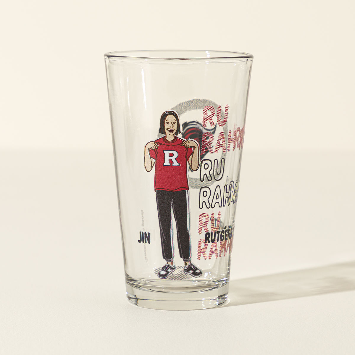 Show Your Spirit Personalized College Pint - Rutgers University