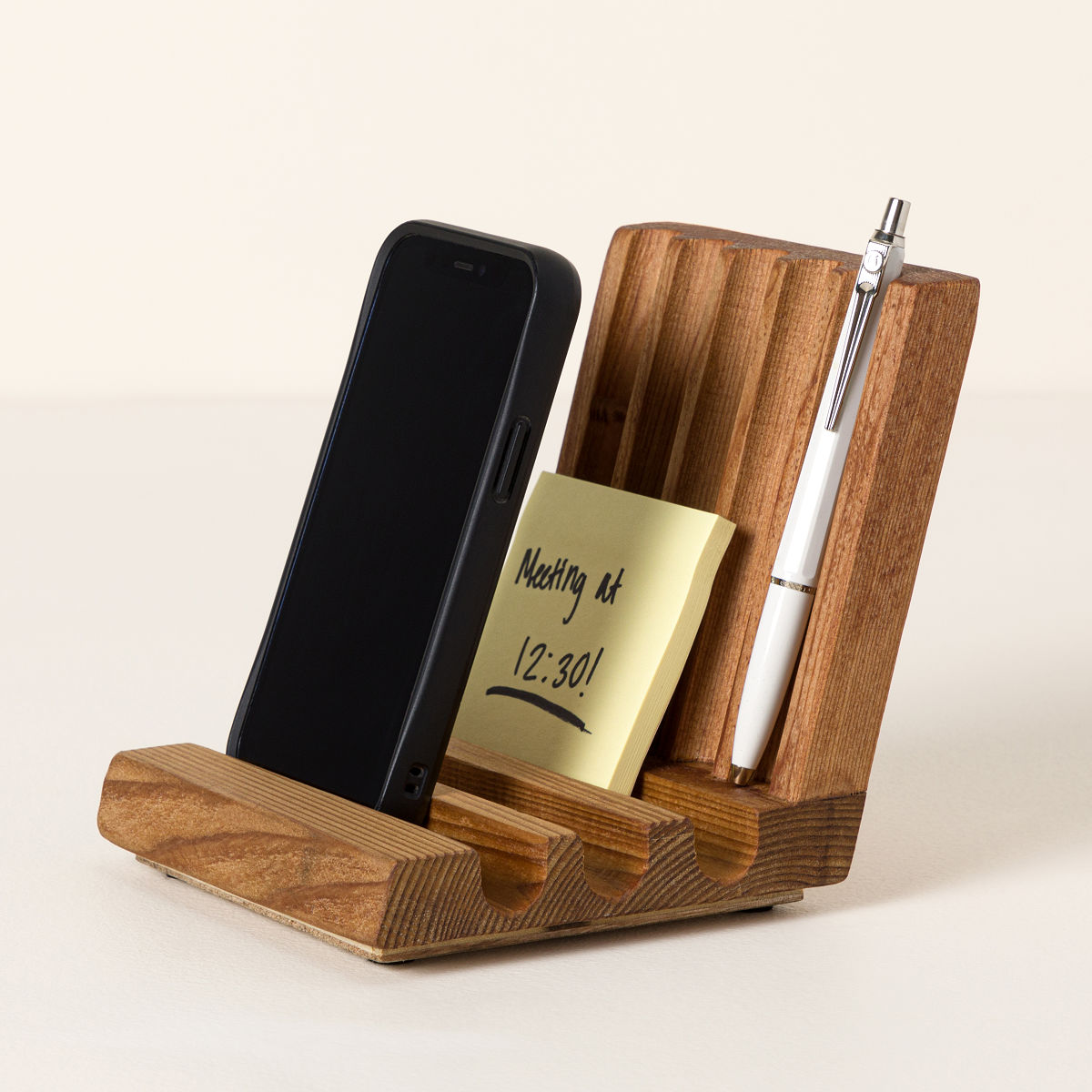 Goods Reclaimed Wood Desktop Organizer Office