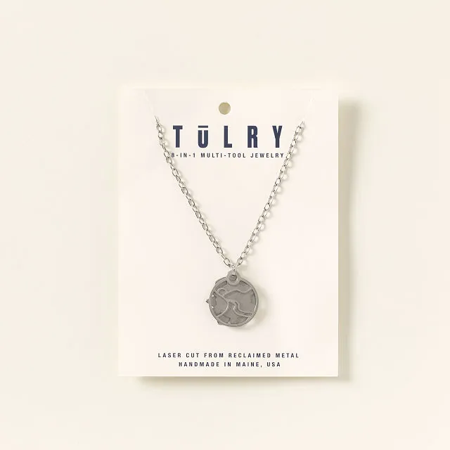 Uncommon Goods Adventurer 8-in-1 Multi Tool Necklace Tool