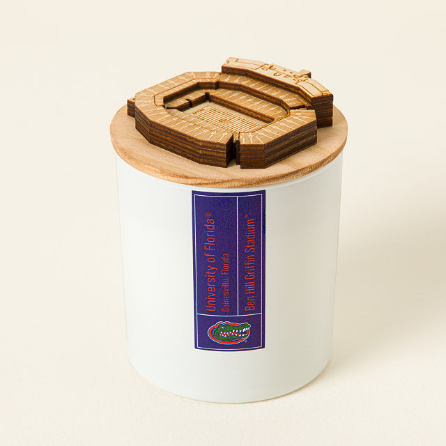 College Football Stadium Sculpture Candle