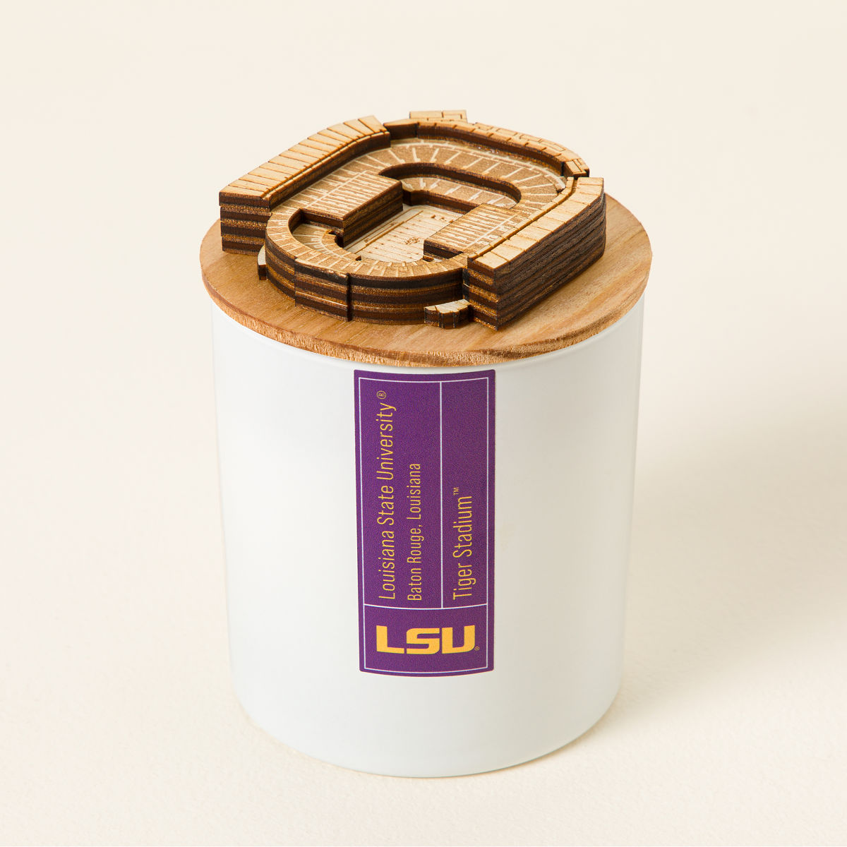 College Football Stadium Sculpture Candle - Louisiana State University