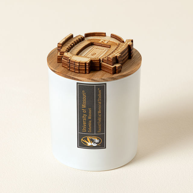 College Football Stadium Sculpture Candle