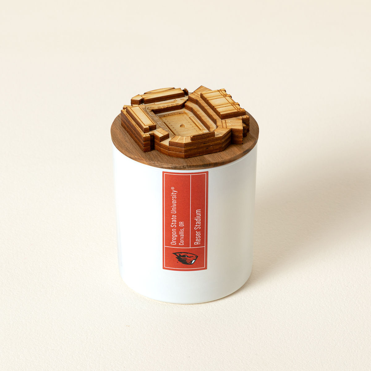 College Football Stadium Sculpture Candle - Oregon State University