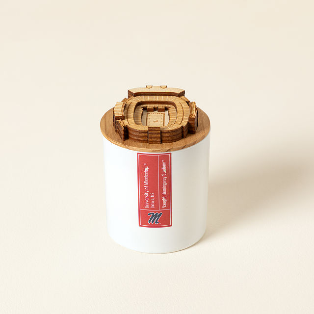 College Football Stadium Sculpture Candle