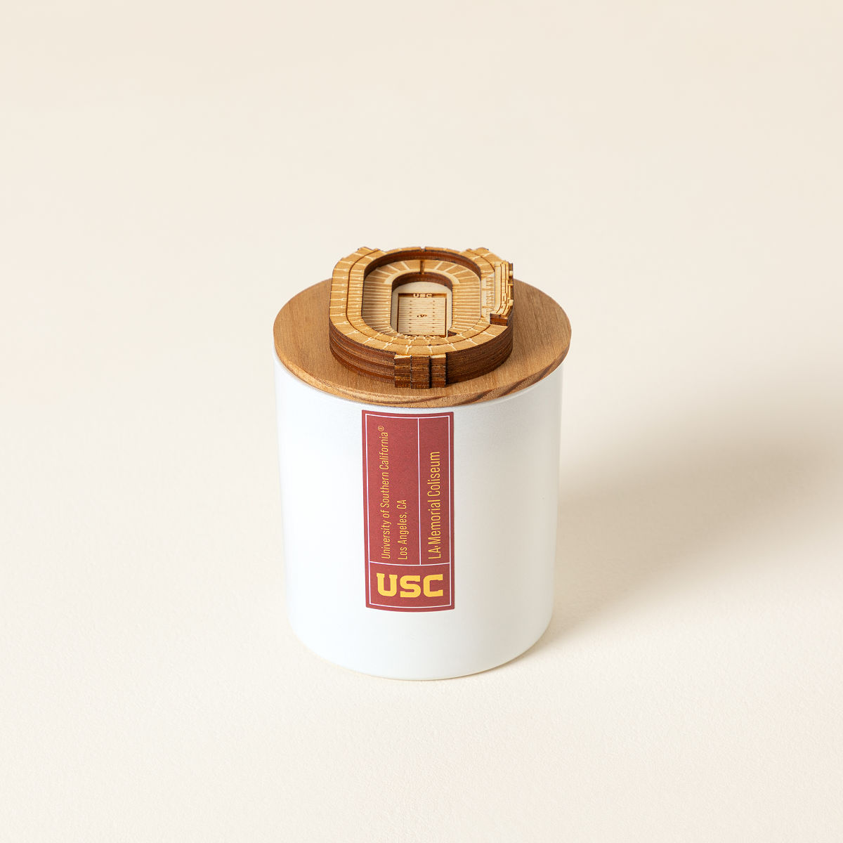 College Football Stadium Sculpture Candle - University of Southern California